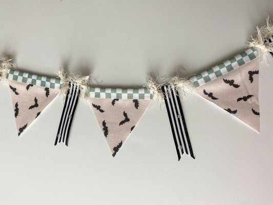 Checkered Bat Garland