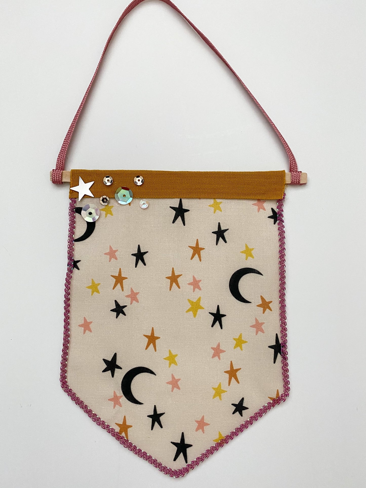 Stars and Moon Wall Hanging