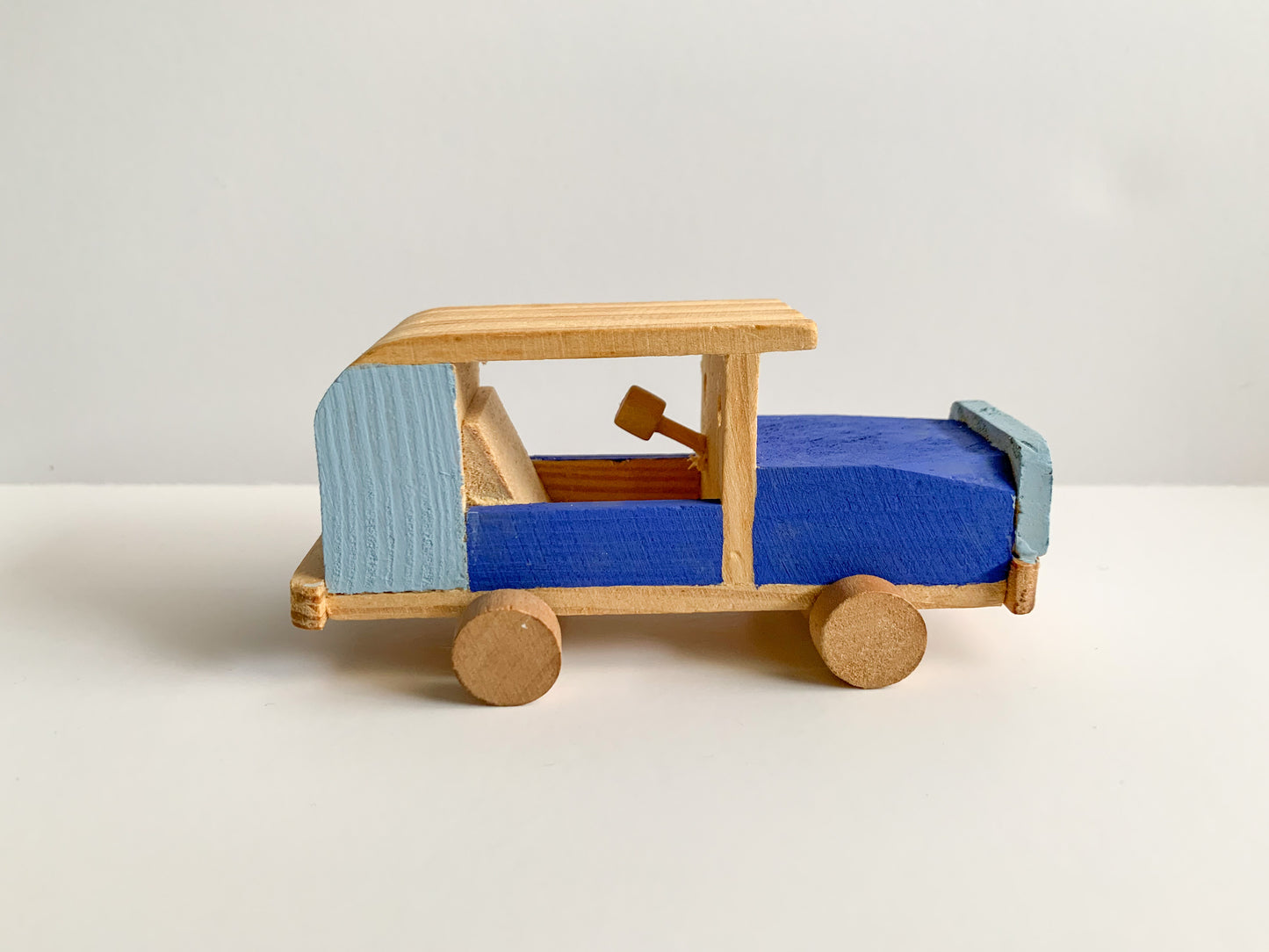 Wooden Toy Vintage Car