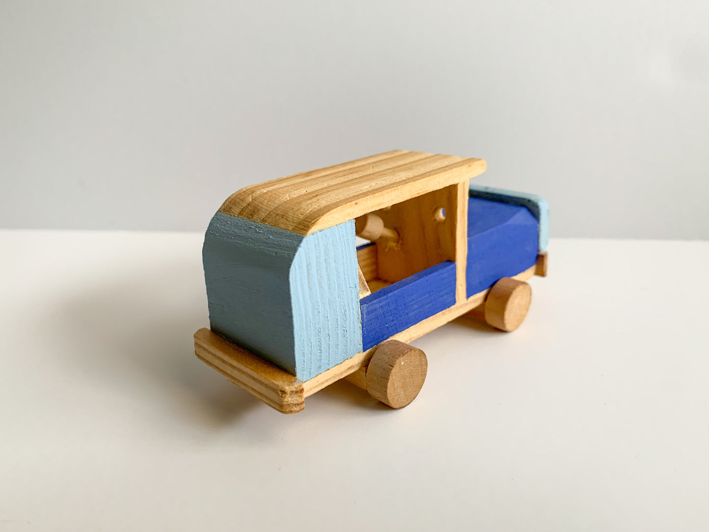 Wooden Toy Vintage Car