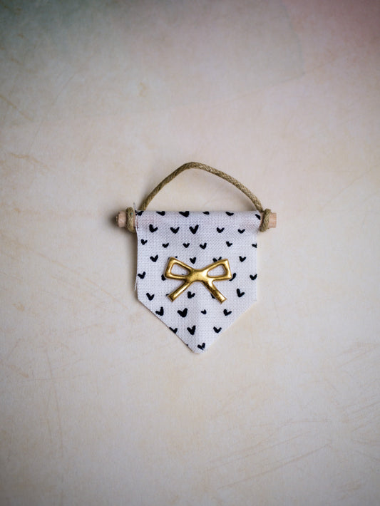 Miniature Bow Wall Hanging