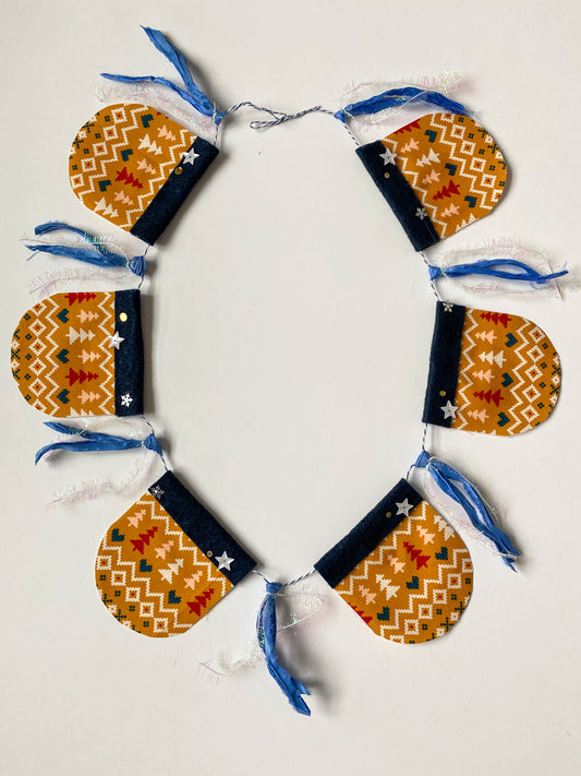 Winter Wonderland Garland - Blue