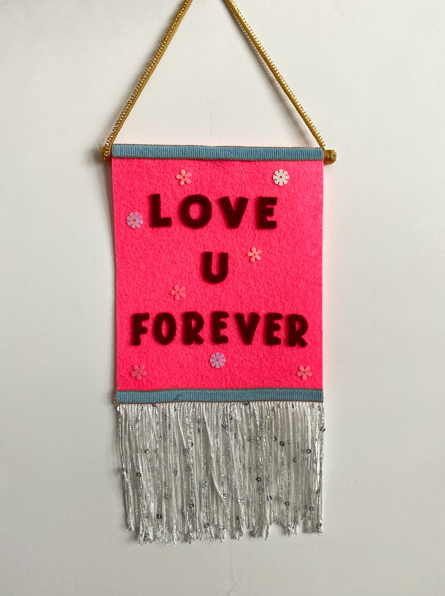 Love U Forever Wall Hanging