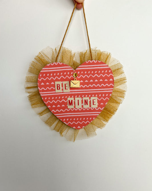 Be Mine Letter Wall Hanging