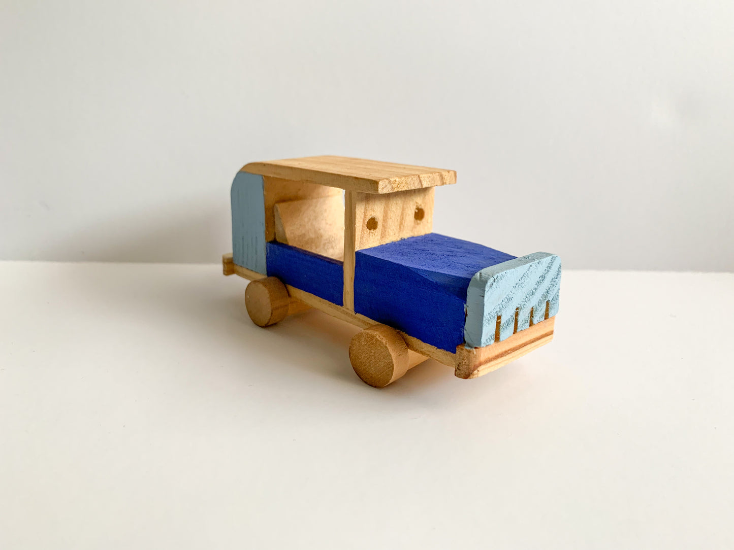 Wooden Toy Vintage Car