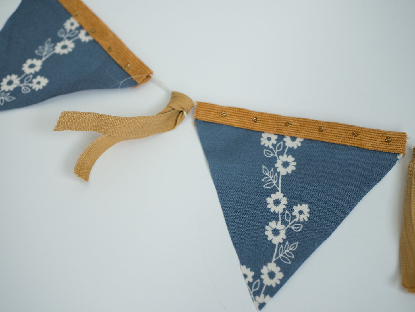 Blue Summer Flag Garland