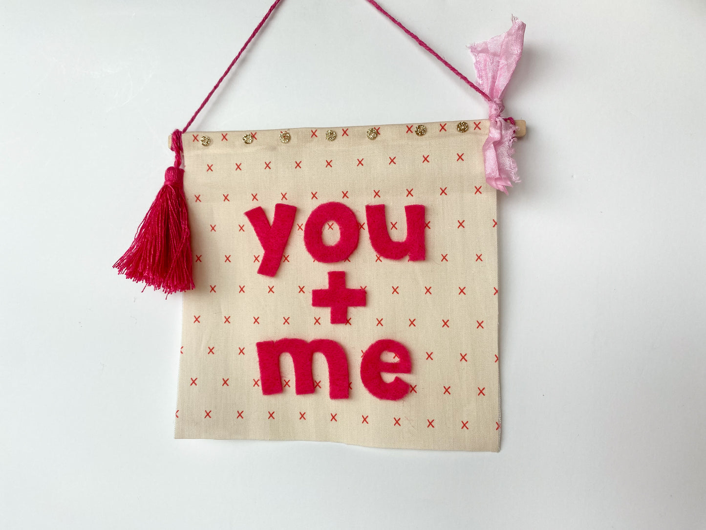 U + Me Wall Hanging