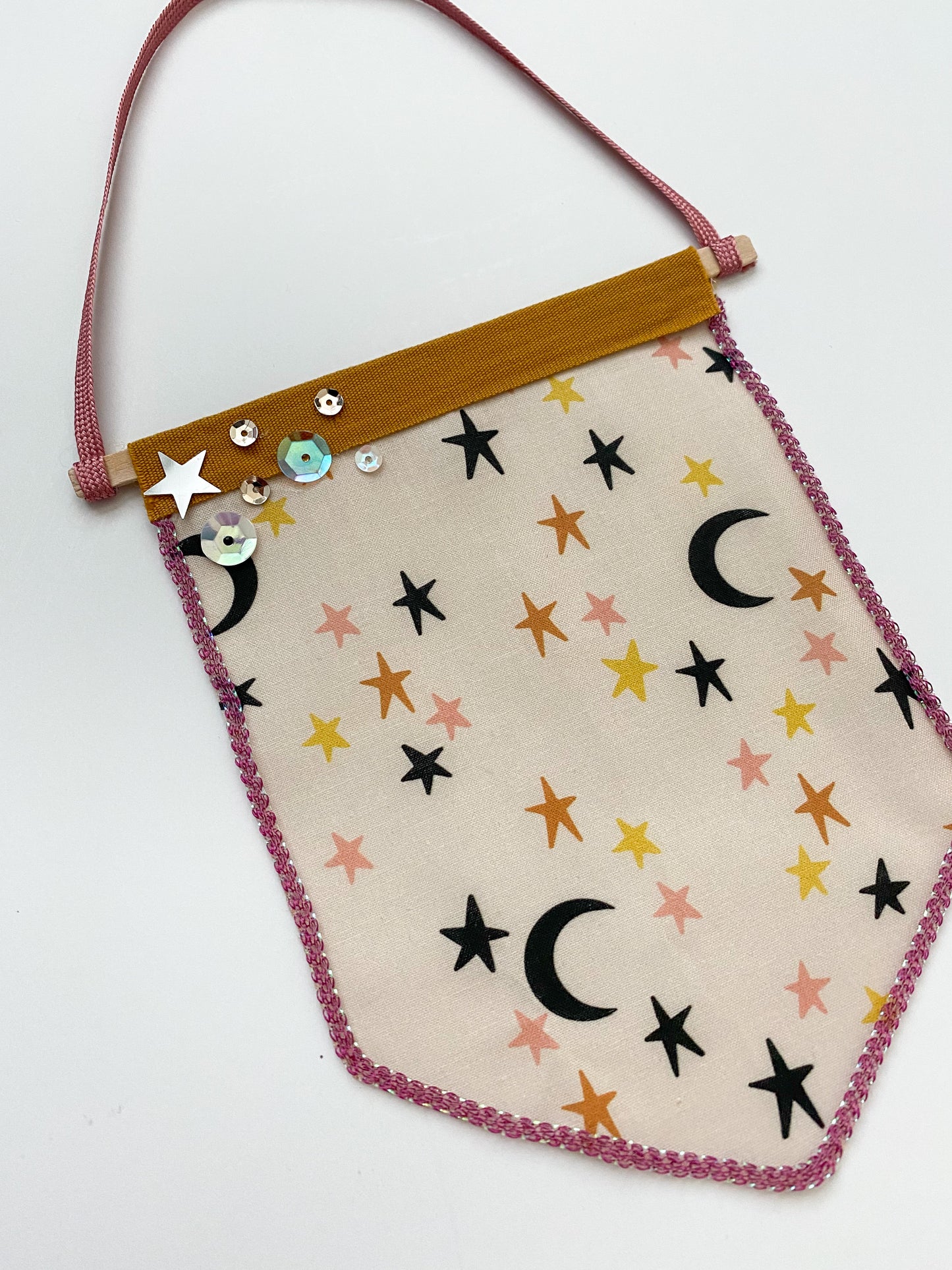 Stars and Moon Wall Hanging