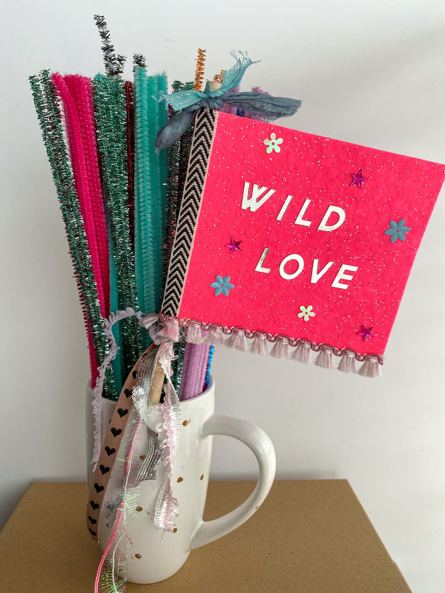 Wild Love Flag Wand