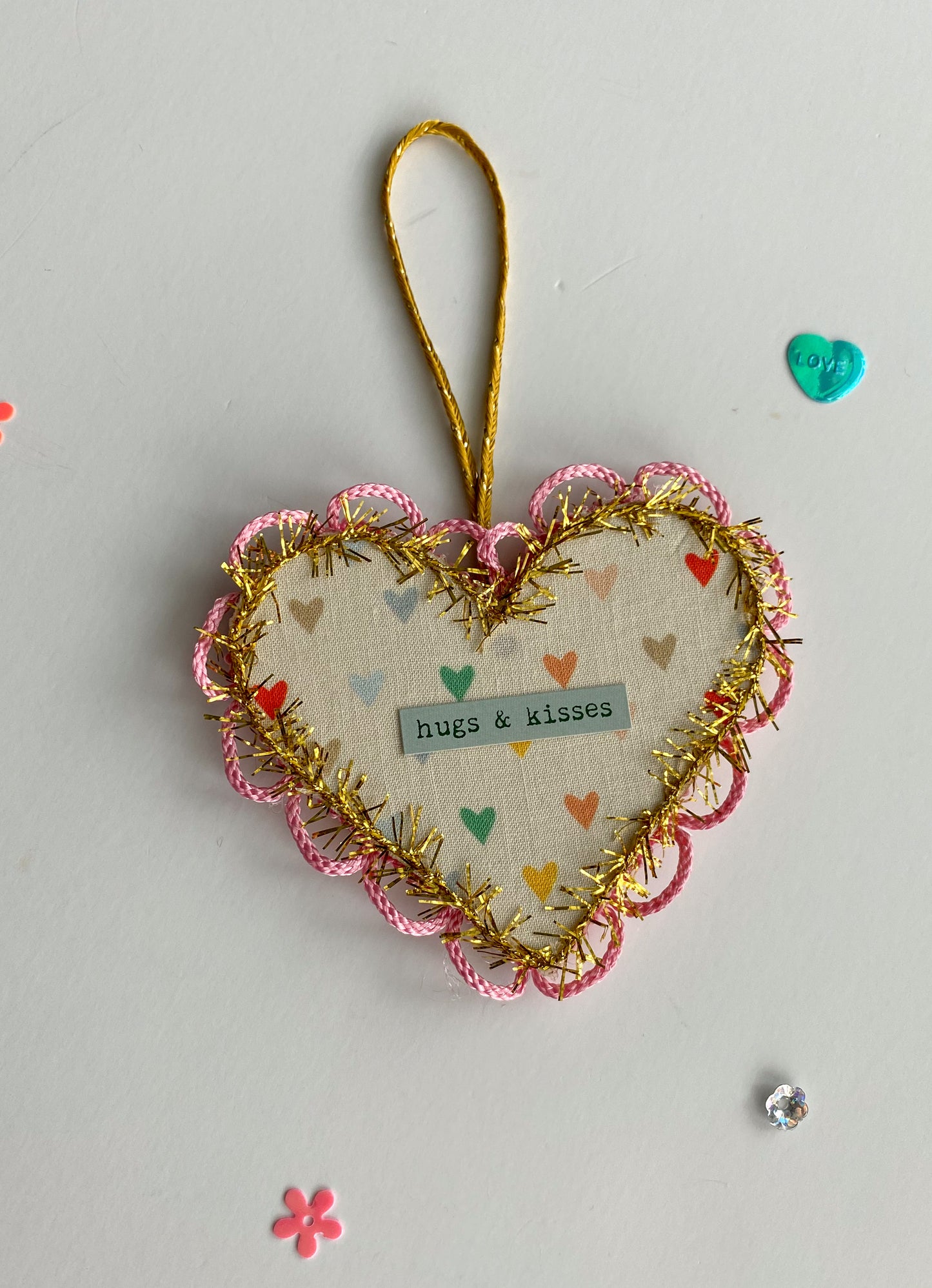 Small Heart Hanging Tag