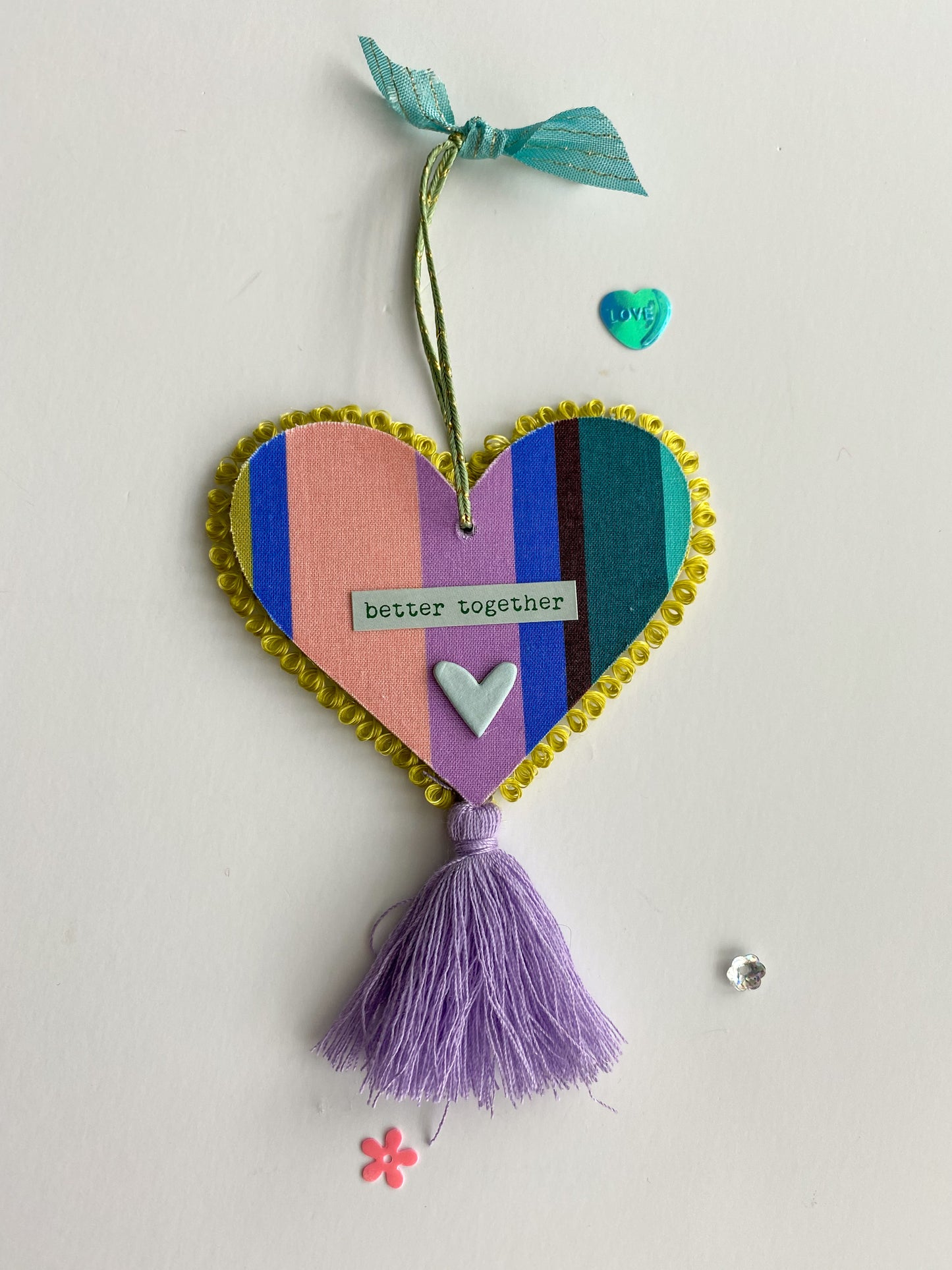 Small Heart Hanging Tag