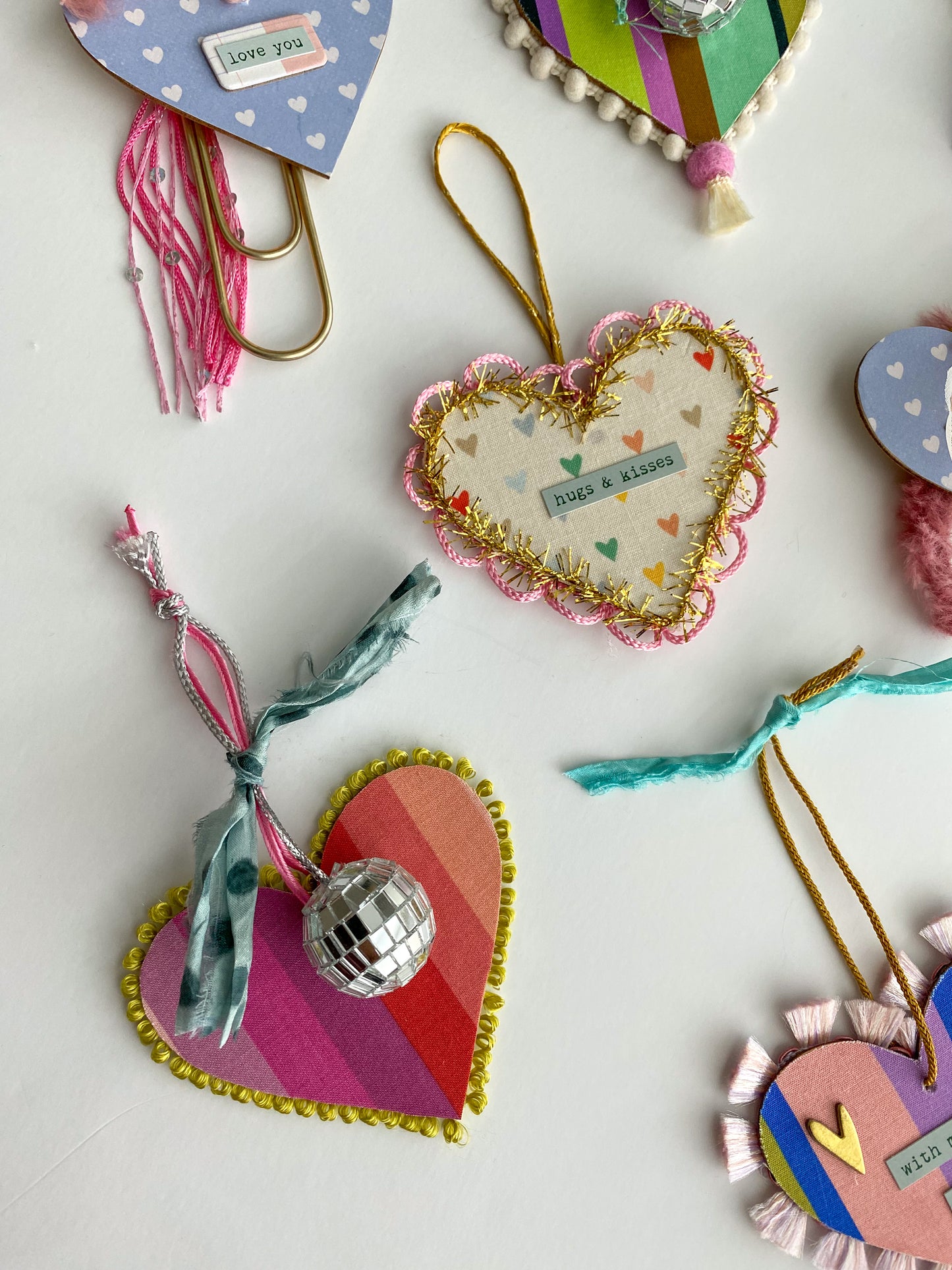 Small Heart Hanging Tag