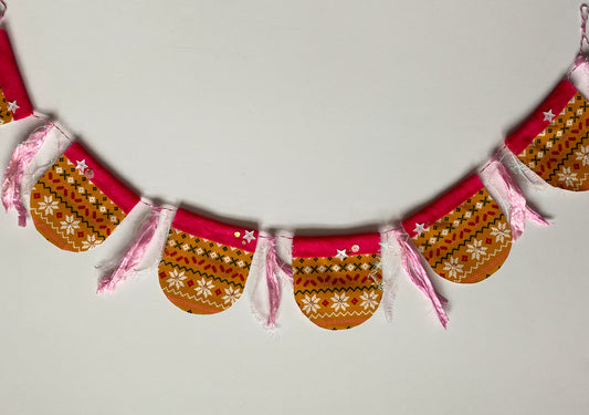 Winter Wonderland Garland - Pink