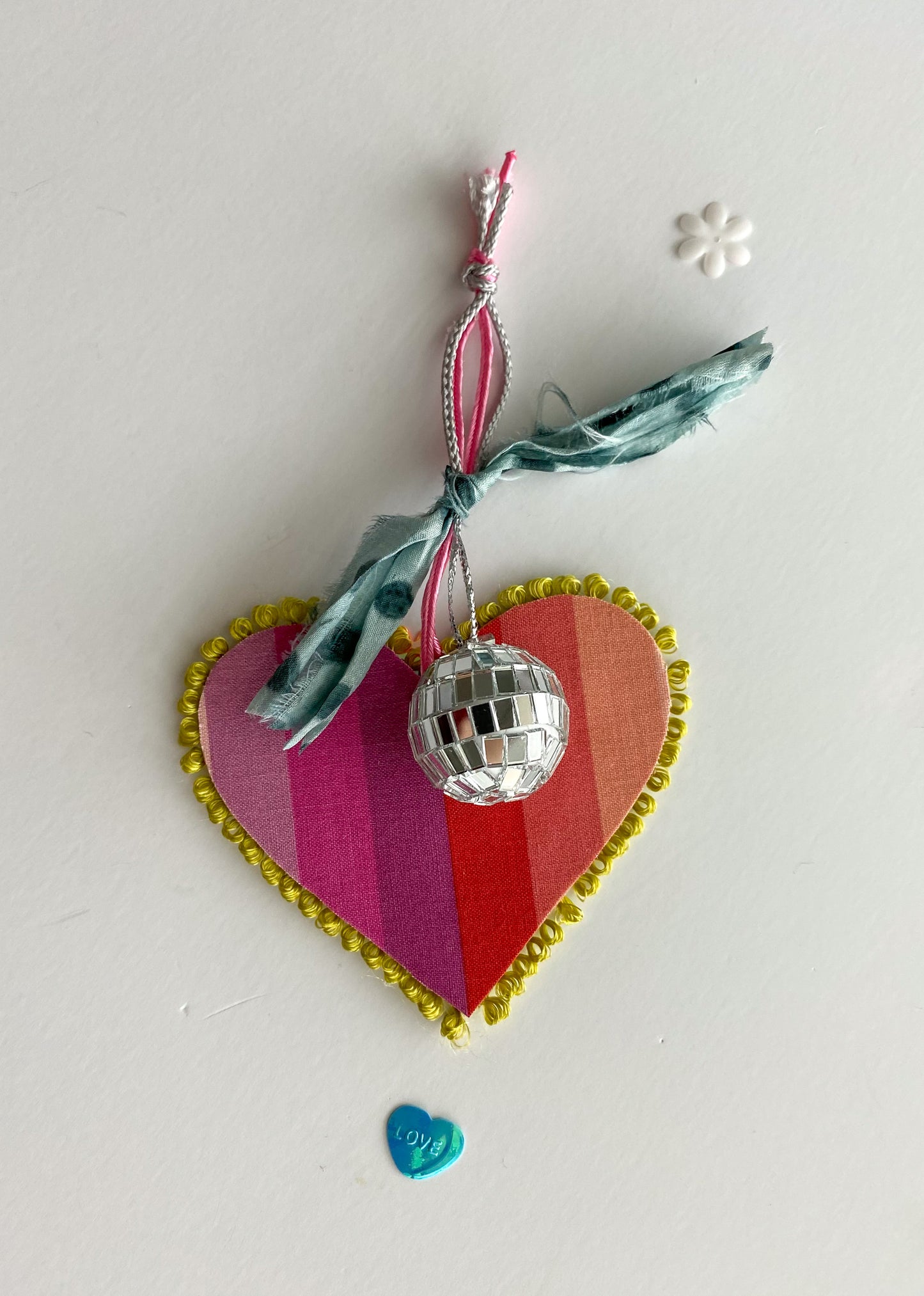 Small Heart Hanging Tag